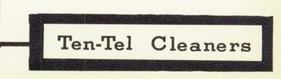 Ten-Tel Cleaners - 1958 Southfield High Year Book Ad